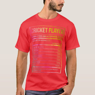 Cricket Player19 T-shirt