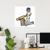 Cricket Poster (Thuiskantoor)