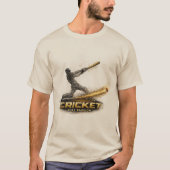 Cricket Pure Passion Gold Motion Art Men T-Shirt  (Devant)