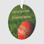 Cricket Red Ball drôle Motivation (devant)