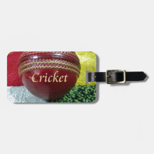 Cricket Red Hard Ball Art Print Bagagelabel