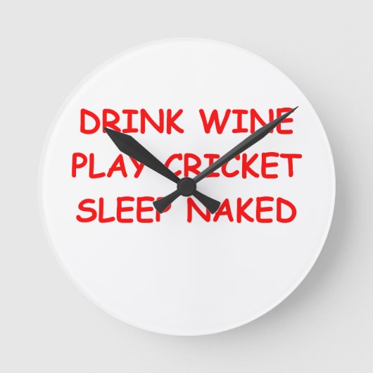 cricket ronde klok (Voorkant)