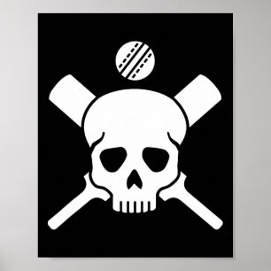 Cricket Schedel Poster