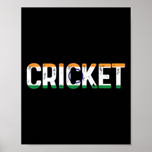 Cricket sportspeler India Cricket Poster