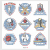 Cricket Sticker (Vel)