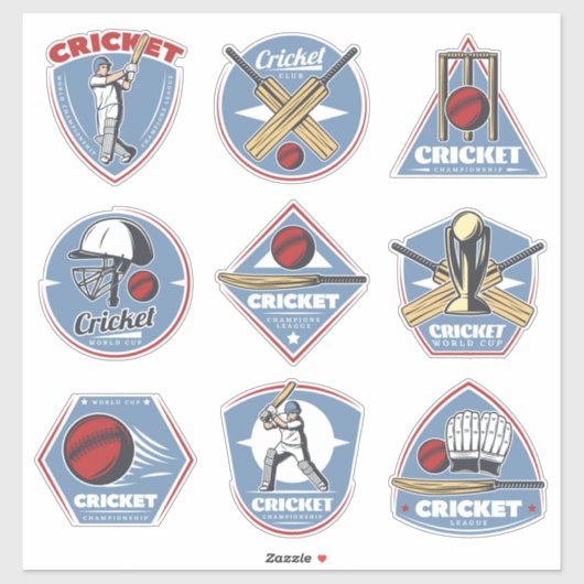 Cricket Sticker (Vel)