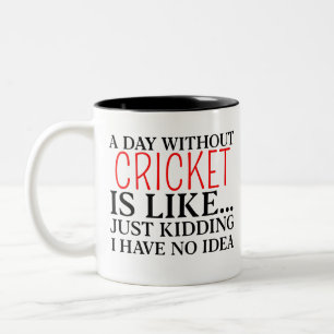 cricket tweekleurige koffiemok