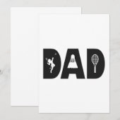 Cricket Vader Vaderdag Cricket Sport Cadeau   Kaart (Voorkant / Achterkant)