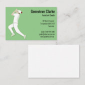 Cricket Visitekaartje (Voorkant / Achterkant)