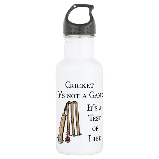 Cricket Waterfles (Voorkant)