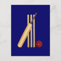 Cricket, wicket, bat en ball