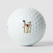 cricket wieken, vleermuizen en bal, golfballen (Voorkant)