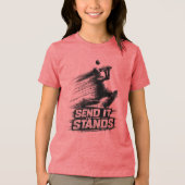 Cricket World Cup Power  T-Shirt (Voorkant)