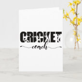 Cricketcoach kaart (Gele Bloem)