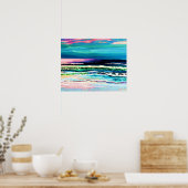 CricketDiane Beach Decor Poster - Cricket's Ocean (Keuken)