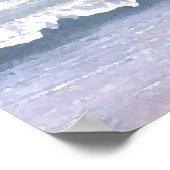 CricketDiane Ocean Art Poster - Beach Twilight (Coin)