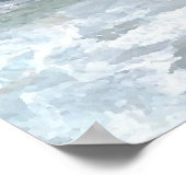 CricketDiane Ocean Beach Art Poster - Tranquillité (Coin)