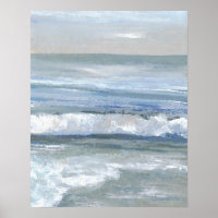 CricketDiane Ocean Beach Art Poster - Tranquillité