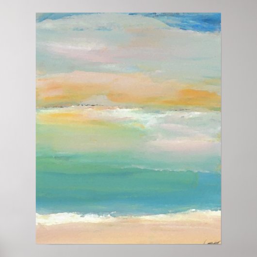 CricketDiane Ocean Beach Poster - Jour d'été (Devant)