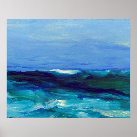 CricketDiane Ocean Beach Poster - Lady of the Zee (Voorkant)