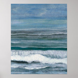 CricketDiane Ocean Poster - Blue Ocean