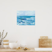 CricketDiane Ocean Poster - Bright Magic Sea (Cuisine)
