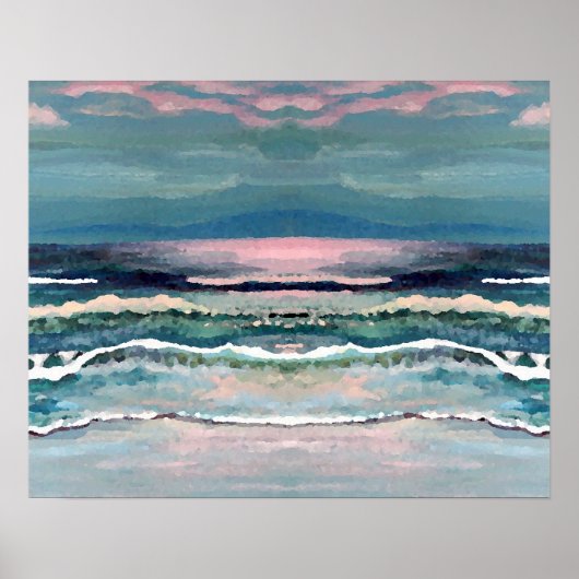 CricketDiane Ocean Poster - Cricket's Ocean 3 (Voorkant)