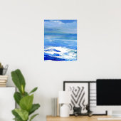 CricketDiane Ocean Poster Distant Sky (Thuiskantoor)