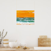 CricketDiane Ocean Poster - Joy Ocean Waves Beach (Cuisine)
