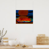 CricketDiane Ocean Poster - Pop Art Sunset (Cuisine)