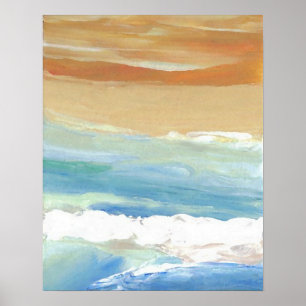 CricketDiane Ocean Poster - SurfWaves Motion