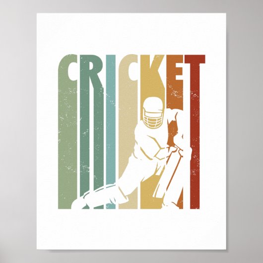 Cricketer Poster (Voorkant)