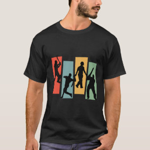 Cricketfans Cricketspeler Engeland Pakistan India T-shirt