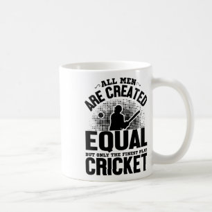 Cricketliefhebber - Alle mannen zijn gelijk gescha Koffiemok