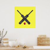 cricketposter poster (Keuken)