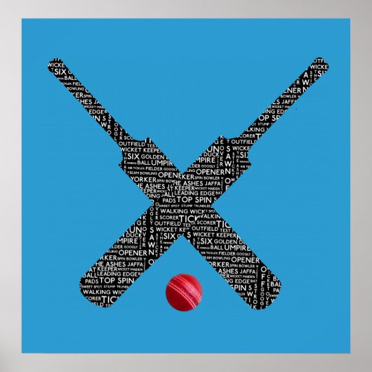 cricketposter poster (Voorkant)