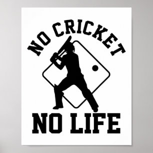 Crickets Speler Poster