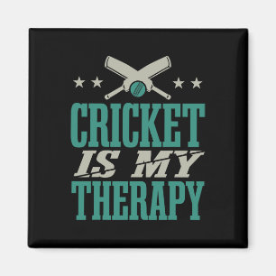 Cricketspeler trainen Cricket Magneet