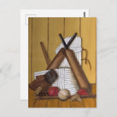  cricketstilstand briefkaart (Voorkant / Achterkant)