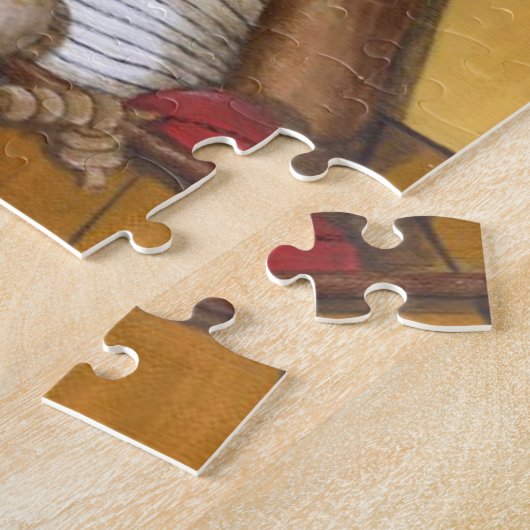  cricketstilstand legpuzzel (Zijkant)