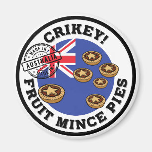 Crickey! - (Stellar) Fruit Mince Pies Magneet