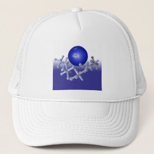 Crics et bleu classique réglé de casquette de