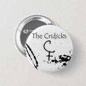 Cridicks Button 2 (Voorkant /achterkant)