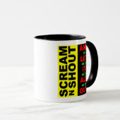 Crie N Shout Mug (Devant droit)