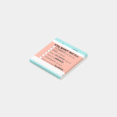 Crient la récompense de post-it de reconnaissance (Incliné)