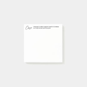 Crime & Forensische Sticky Post-it Notities Post-it® Notes