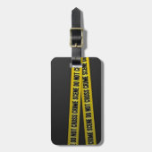 Crime Scene Bagagelabel (Voorkant verticaal)