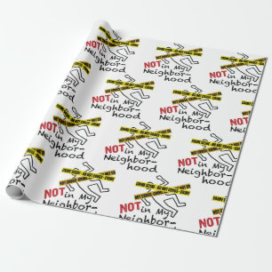 Crime Scene Cadeaupapier