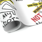 Crime Scene Cadeaupapier (Rol Hoek)