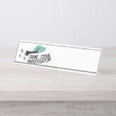 Crime Scene Investigator Bureau Naambordje (Voorkant)